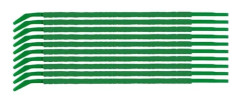 Brady SCN-09-GREEN, Grön, Nylon, 300 styck, 2,5 - 3 mm ², Tyskland