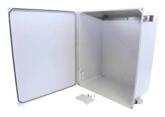 Hammond Electronics väggmonterat kapslingsskåp 521 x 413 x 257 GFK ljusgrå 1 st.