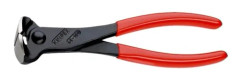 Knipex 68 01 180, Ändavbitartång, 4 mm, 2,9 cm, Stål, Plast, Röd