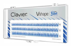 CLAVIER_Vshape eyelash tufts Blue