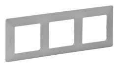 Legrand Valena Life trippelram i aluminium (754133)