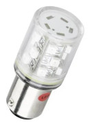 Barthelme 52190215 LED-lampa Vit BA15d 24 V/DC, 24 V/AC 35 mA 42 lm