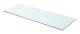 Hyllplan glas genomskinlig 80x30 cm