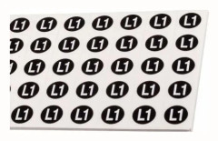 Ergom självhäftande märkning ZS D12 / L1 16 x 11,5 mm (L1E04ZP-02030400500)