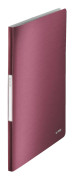 Demopärm Style PP 20 sidor Granatröd