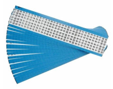 Brady WM-67-99-PK, Svart, Vit, Vinyl, 25 styck, RoHS, Mexiko