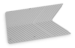 EK Water Blocks 3831109836637, Bagplade, Aluminium, Sølv, EK-Quantum Vector FE RTX 3080