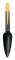 Fiskars 1057641, Trädgårdsspade, Svart, Brun
