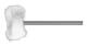 PFERD 44270228, 17350 rpm, 10 mm, 10 st