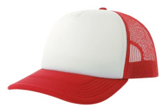Atlantis Unisex Vuxen Rapper-S 5 Panel Återvunnen Truckerkeps med Mellanvisir