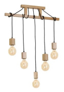 Eko-Light taklampa JACK 5xE27