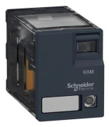 SCHNEIDER ELECTRIC RXM insticksrelä med LED och 4 C/O-kontakter 6A och 230 VAC matning