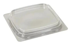 Plastlock K 40D-3 för M40-serien APET transparent 109x109x14 mm, 952 st/fp