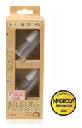 Jack N'Jill silikon tandborste x 2 + etui