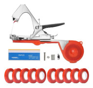 Grenbindnings- och bindningsmaskin 12 delar - för växtbindningar, säkring av vindruvor, hallon, tomater - perfekt för plantpress och tomatstöd
