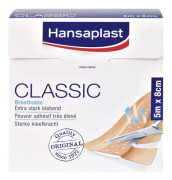 Hansaplast 1556521 Hansaplast CLASSIC Standard plåster (L x B) 5 m x 8 cm