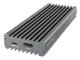 ICY BOX IB-1817MC-C31 - Förvaringslåda - M.2 - M.2 NVMe Card / SATA 6Gb/s - USB-C 3.1 (Gen 2) - grå