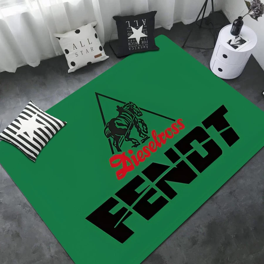 Jordbrukstraktor Fendt Golvmatta Rektangel Halkfri Hem Mjuk Badmatta Ytterdörr Inomhus Utomhus Matta Hotelldekor Matta 40x60cm