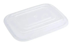Lock till take-away-bricka ABENA Cater-Line 15,2x11,9x1,3 cm klar - (8 st.)