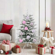 Julprydnad Set XL 15 pcs Rosa Plast