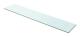 vidaXL Hyllplan 2 st glas genomskinlig 100x20 cm
