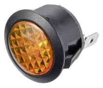 TRU COMPONENTS TC-11193660 standardsignallampa med lampa 24 V/DC bärnsten 1 st