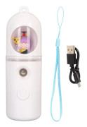 Nano ansiktsmistspruta bärbar USB-uppladdningsbar 30 ml kapacitet för hem, skola, kontor, resor