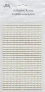 DP Craft självhäftande kristaller 3 mm, opal kräm GRKR-048