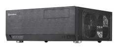 SilverStone Grandia GD09 - Tower - SSI CEB - ingen strömförsörjning (ATX / PS/2) - svart - USB/ljud