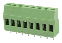 Skruvklämma block Degson 3.31 mm Antal poler 3 Grön 100 st