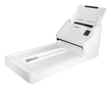 Avision AD340G(F) Series AD340GFN - Dokumentskanner - CMOS/CIS - Duplex - max. skanningsbredd: 8.5" - A4/Legal - 1200 dpi x 1200 dpi - upp till 40 ...