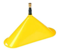 GLORIA 000270.0000, Sprutkon för tryckspruta, Gul, prima 3, 5,8 Pro 180, AutoPump, Primex 5, Pro 1300, Hobby 1800, Hobby 1200, 33,5 cm, 1 styck, 11...