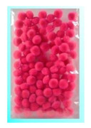 Pumpor rosa 10 mm 100 st