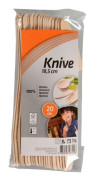 Kniv, konsument, 18,5 cm, natur - (34 st.)