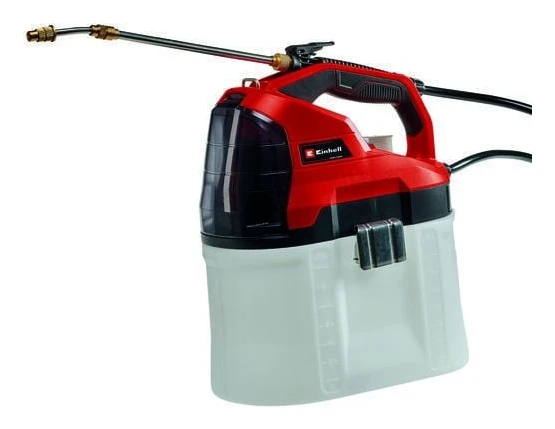 Einhell GE-WS 18/75, Rygghängd trädgårdsspruta, 8,2 l, 7,5 l, Svart, Röd, Vit, Rostfritt stål, 3,5 Bar - SOLO