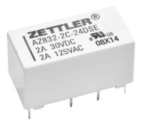 Zettler Electronics AZ832-2C-5DE Printrelä 5 V/DC, 3A, 2 x omkopplare, 1 st