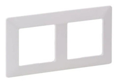 Legrand Dubbelram Valena Life vit (754002)