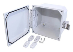 Hammond Electronics väggmonterat skåp 154 x 159 x 105 GFK ljusgrå