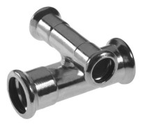 KAN-therm fyrdelare 90° genomgående 28x15x28x15 mm stål - 620713.5