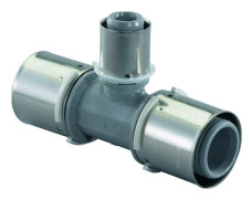 Uponor S-Press reducerande T-stycke PPSU 63-40-63