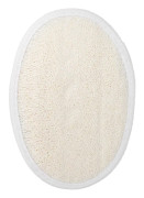 Loofah-dyna Exfolierande Rengörande Mjuk Badsvamp Skrubber med Elastiskt Band för Ansikte Kropp