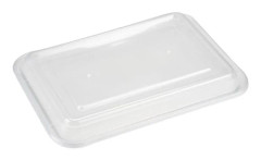 Lock till take-away-bricka, ABENA Cater-Line, 14x11,5x1,5cm, transparent - (8 st.)