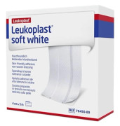 Plåster, Leukoplast Soft White, 5m x 4cm, vit