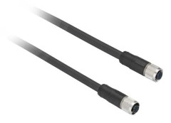  XZCPV1141L2 - Givarkabel M12-sockel Öppen ände 2 m 3 A 300 V, Schneider Electric
