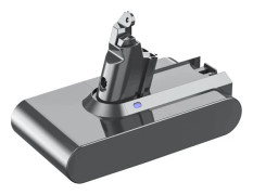 Dammsugarbatteri - V6 Ersättningsbatteri - Li-Ion 21,6 V - 6000 mAh - Passar DC58/DC59/DC61/DC62/SV03–SV09 - Endast Batteri - Vit