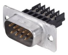 TE Connectivity AMPLIMITE HD-20 (HDE-20) 1-745492-8 D-SUB-stiftlist 9-polig skärklämma, crimp 1 st