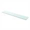 Hyllplan glas genomskinlig 110x20 cm