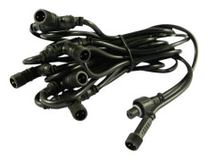 Synergy 21 - Förlängningskabel för ström - 2 stift (hane) till 2 stift (hona) - 12 V - 3 m