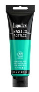 Basics akrylfärg 118 ml metallic aqua green