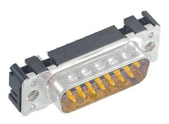 Harting 09 65 361 7713, D-Sub 25-pin M, Svart, Metallisk, Polybutylentereftalat (PBT), Stål, Termoplastisk harts, Kopparlegering, 10 mO, 1000 V